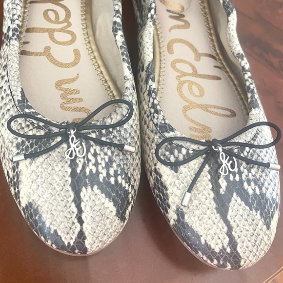 Sam Edelman Felicia Animal Print Ballet Flats 7 M - Picture 4 of 5